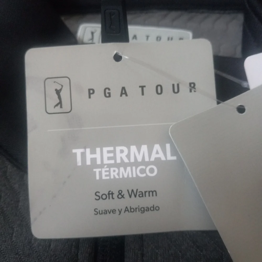 PGA Tour Thermal UPF 50 Sun Protection 1/4 Zip Up Sweater Mens Size XXL MSRP $85